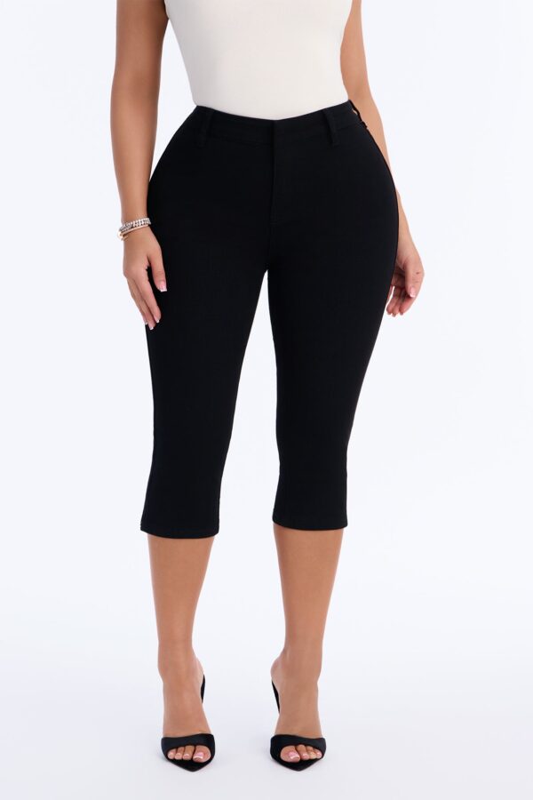 Black Cropped Pants