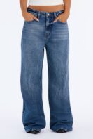 Back In My Game Baggy Jeans - Dark Wash