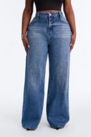 Back In My Game Baggy Jeans - Dark Wash