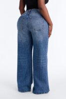 Back In My Game Baggy Jeans - Dark Wash
