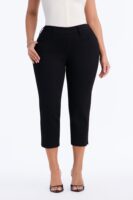 Cropped Pants in Black