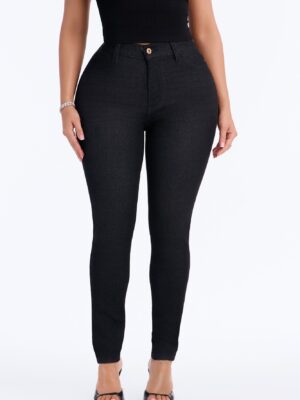 Pants in Black 65% cotton