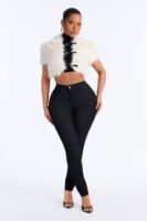 Pants in Black 65% cotton