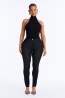 Pants in Black 65% cotton