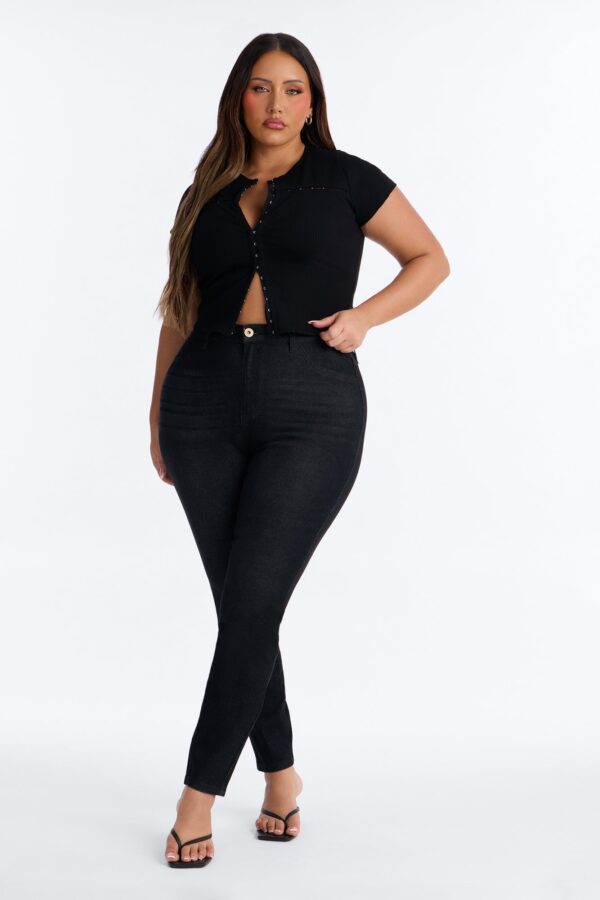 Pants in Black 65% cotton