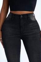 Pants in Black 66% cotton