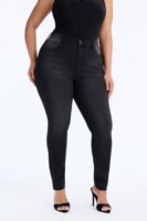 Pants in Black 66% cotton