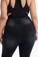 Pants in Black 66% cotton
