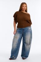 One-Shoulder Pullover