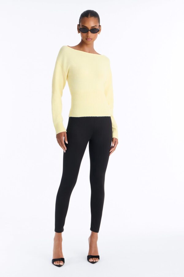 Pullover in Yellow