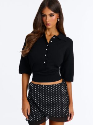 Sweater in Black 80% viscose