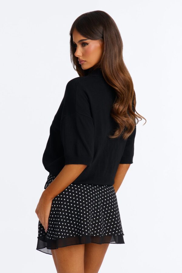 Sweater in Black 80% viscose