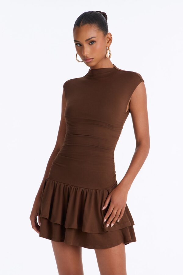 Ladies Kit Brown Dress