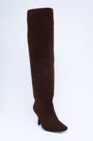 Don’t Hold Back Heeled Boots - Chocolate