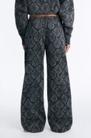 Wide-Leg Piece in Charcoal