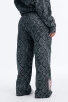 Wide-Leg Piece in Charcoal