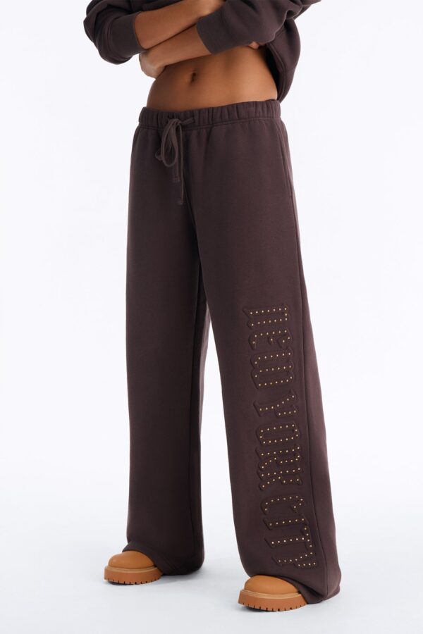 Brown Wide-Leg Piece