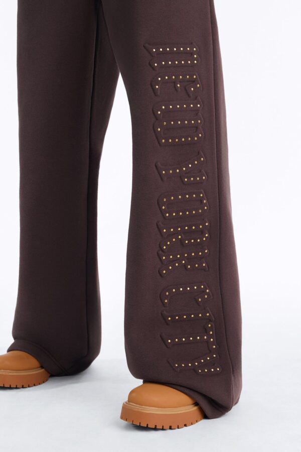 Brown Wide-Leg Piece