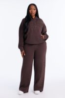 Brown Wide-Leg Piece