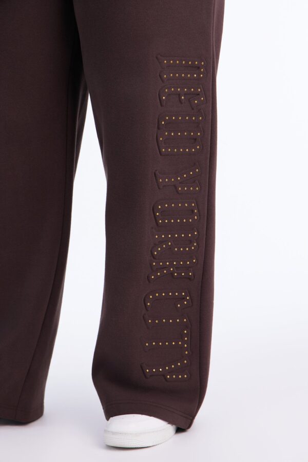Brown Wide-Leg Piece
