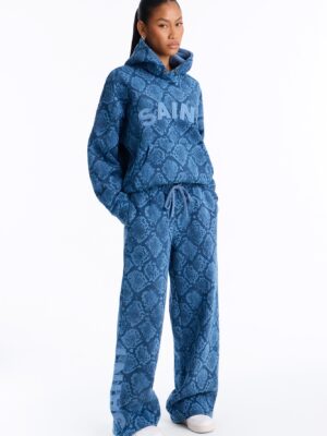 Piece in Blue 60% cotton