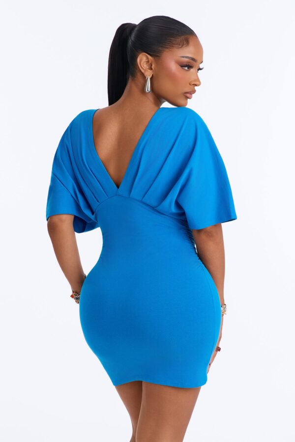 Dress in Blue 95% cotton