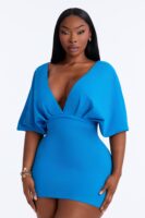 Dress in Blue 95% cotton