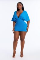 Dress in Blue 95% cotton