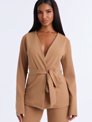 Ladies Kit Taupe Blazer