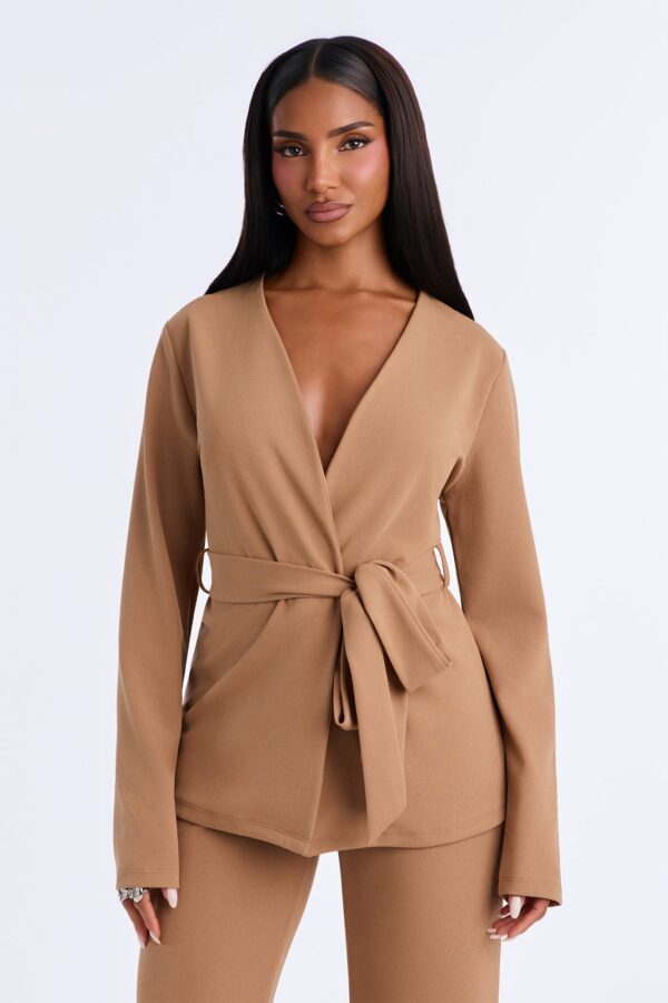 Ladies Kit Taupe Blazer
