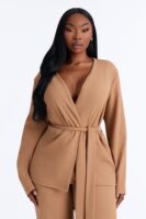 Ladies Kit Taupe Blazer