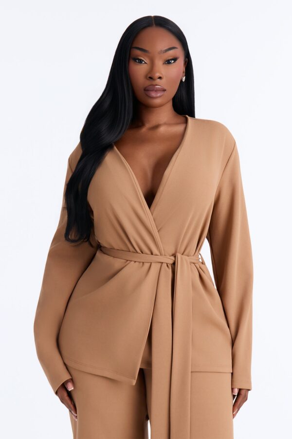 Ladies Kit Taupe Blazer