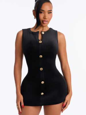 Dress in Black 92% polyester
