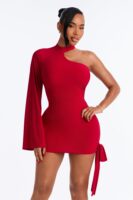 Dress in Red 96% polyester