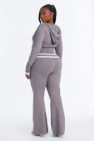 Gray Sweater with zip up