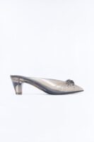 Walk It Out Jelly Heels - Grey/Smoke