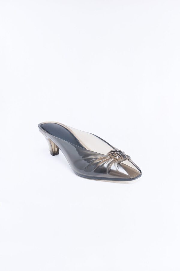 Walk It Out Jelly Heels - Grey/Smoke
