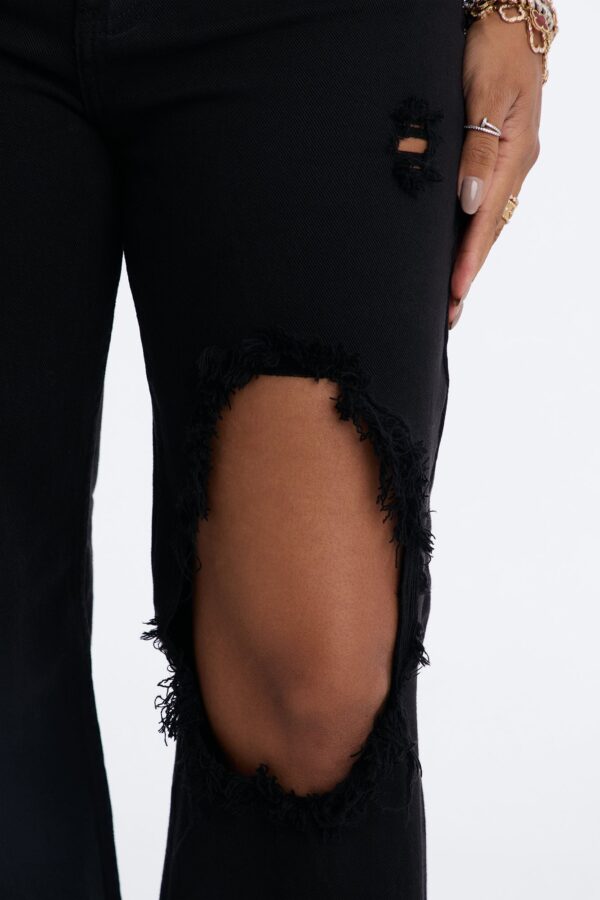 Pants in Black 99% organic