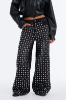 Pants in Black 96% cotton
