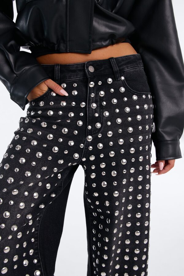 Pants in Black 96% cotton