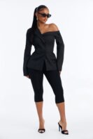 Off-the-Shoulder Blazer