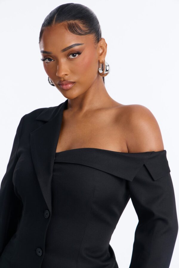 Off-the-Shoulder Blazer