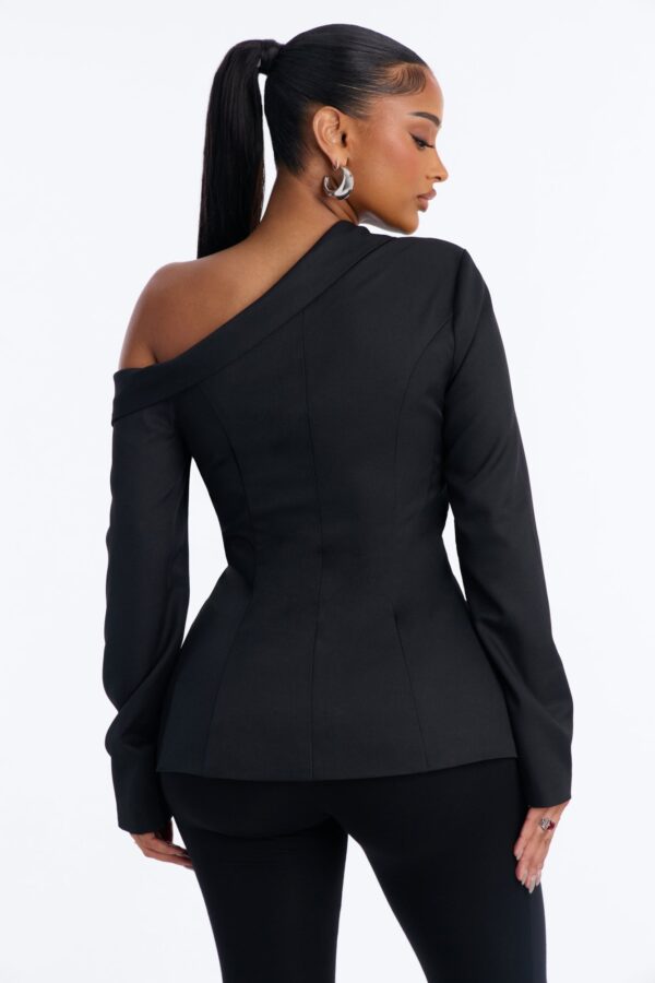 Off-the-Shoulder Blazer