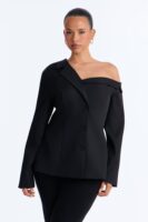 Off-the-Shoulder Blazer
