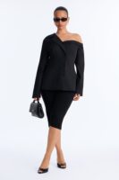 Off-the-Shoulder Blazer