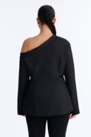 Off-the-Shoulder Blazer