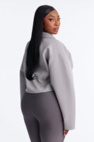Blazer in Gray 95% polyester