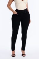 Pants in Black 75% cotton
