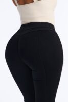 Pants in Black 75% cotton