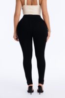 Pants in Black 75% cotton